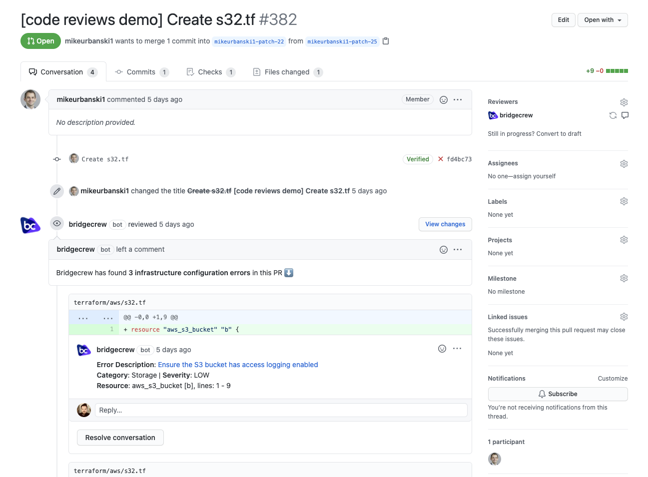 Pull Request Annotations